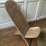 African palaver chair