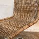 Set of 4 mr10 rattan chairs by mies van der rohe