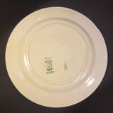 6 mismatched old plates