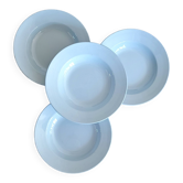 4 deep plates Gien