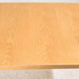 Oak dining table by Lübke