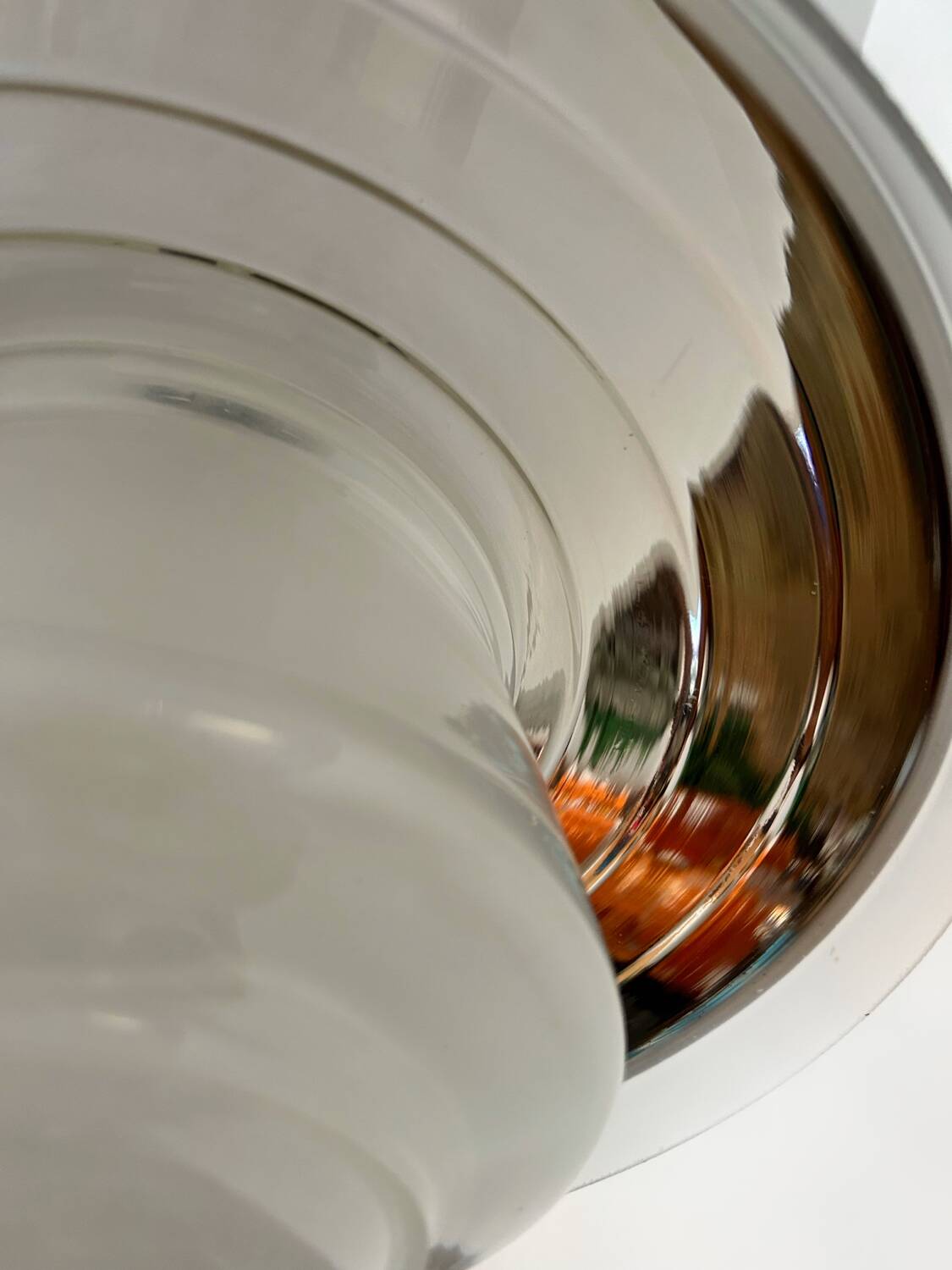 Bauhaus Adolph Meyer design chandelier from the 40s