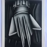 Set of 4 original lithographs by Jacques Poli, 1978. The Fire x 4.