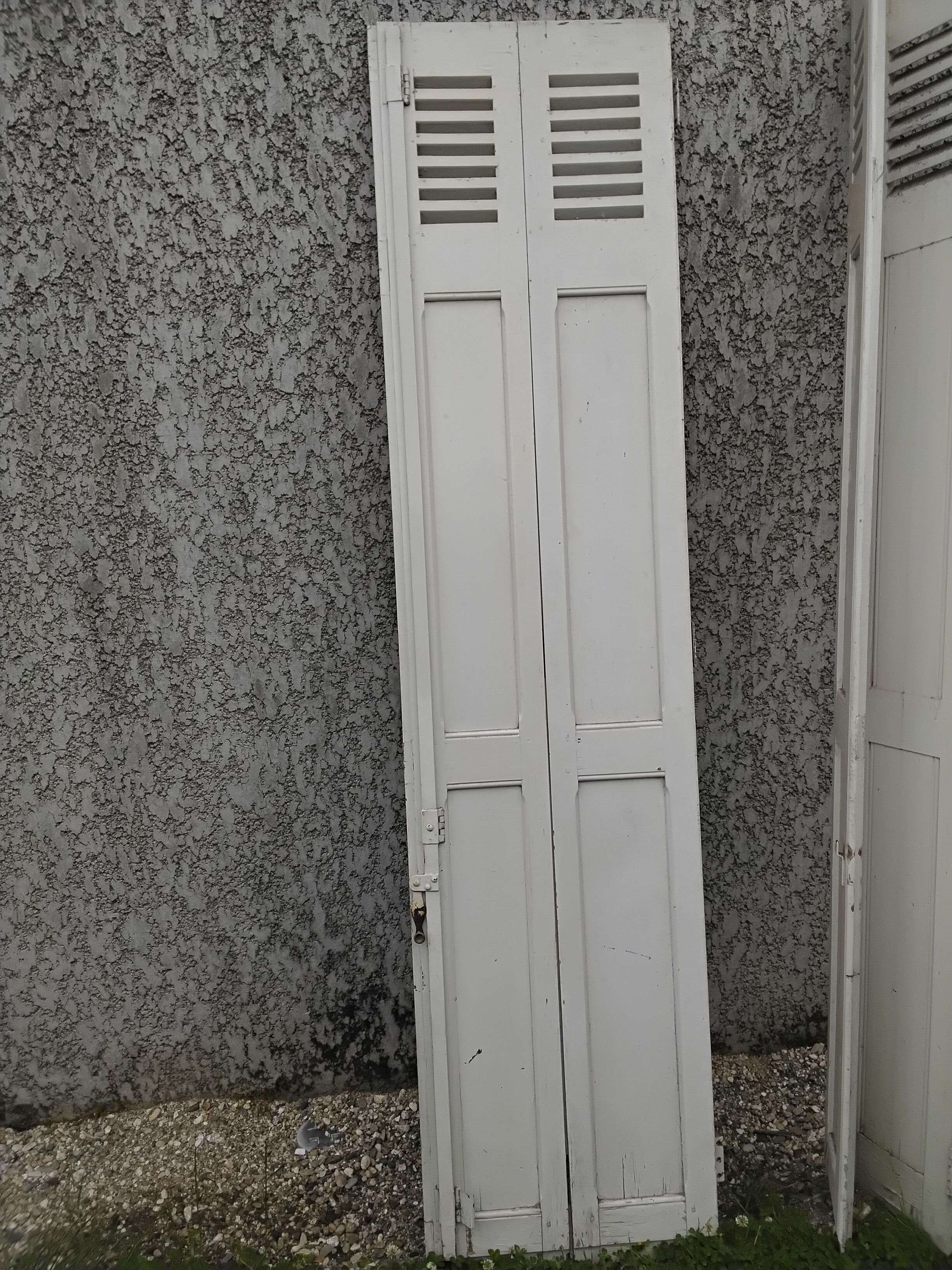 Pair of old shutters/blinds