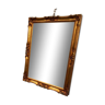 Beveled golden mirror 72x92cm