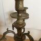 Bronze candlestick pair