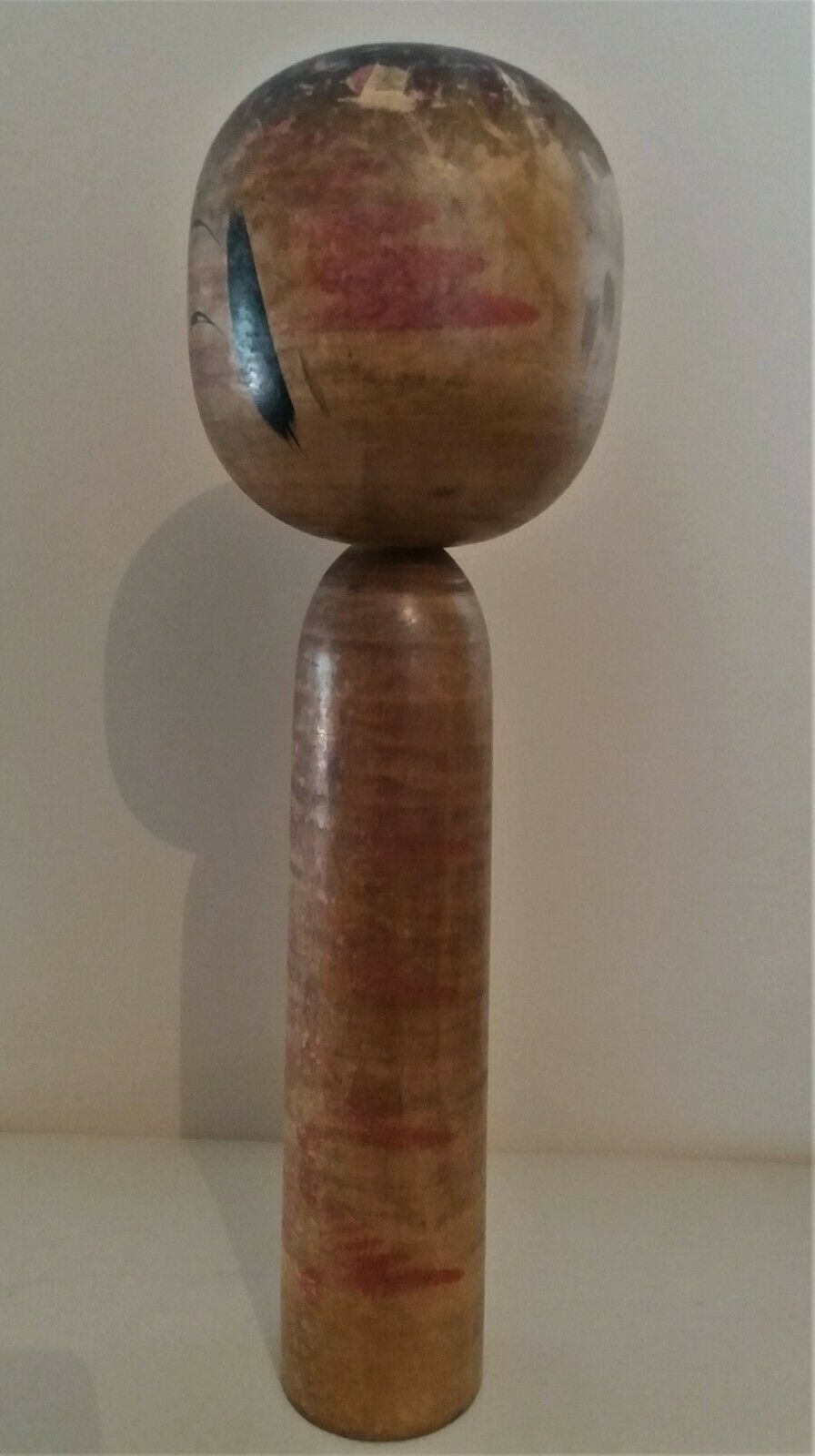 Kokeshi Japanese doll Yajiro double signature