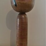 Kokeshi Japanese doll Yajiro double signature