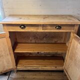 Parisian buffet in raw wood