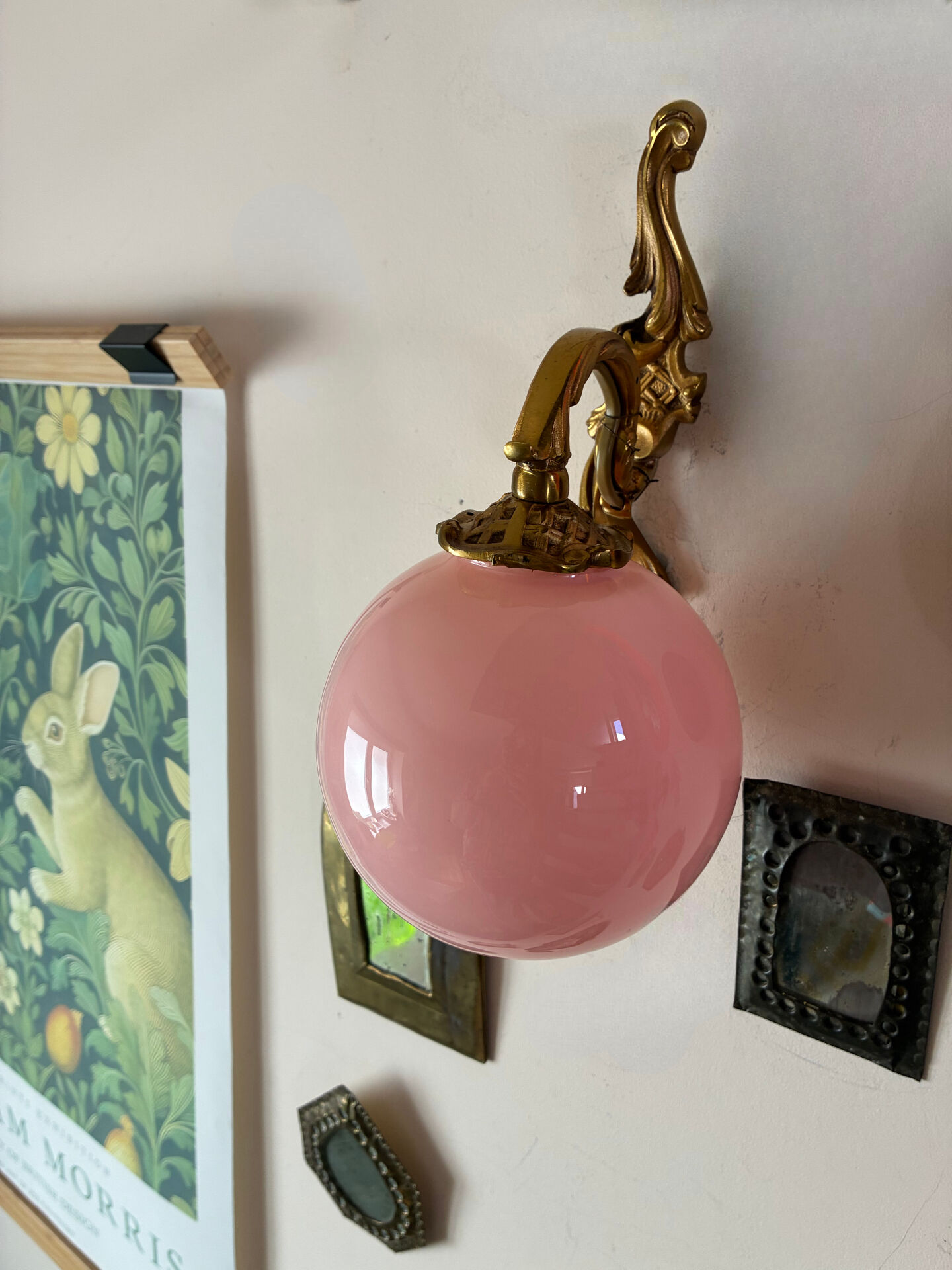 Pair of antique wall sconces