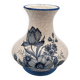 Small ceramic vase with cracked look