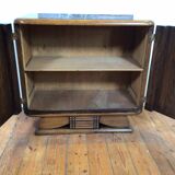 Art deco small cabinet with marble top
