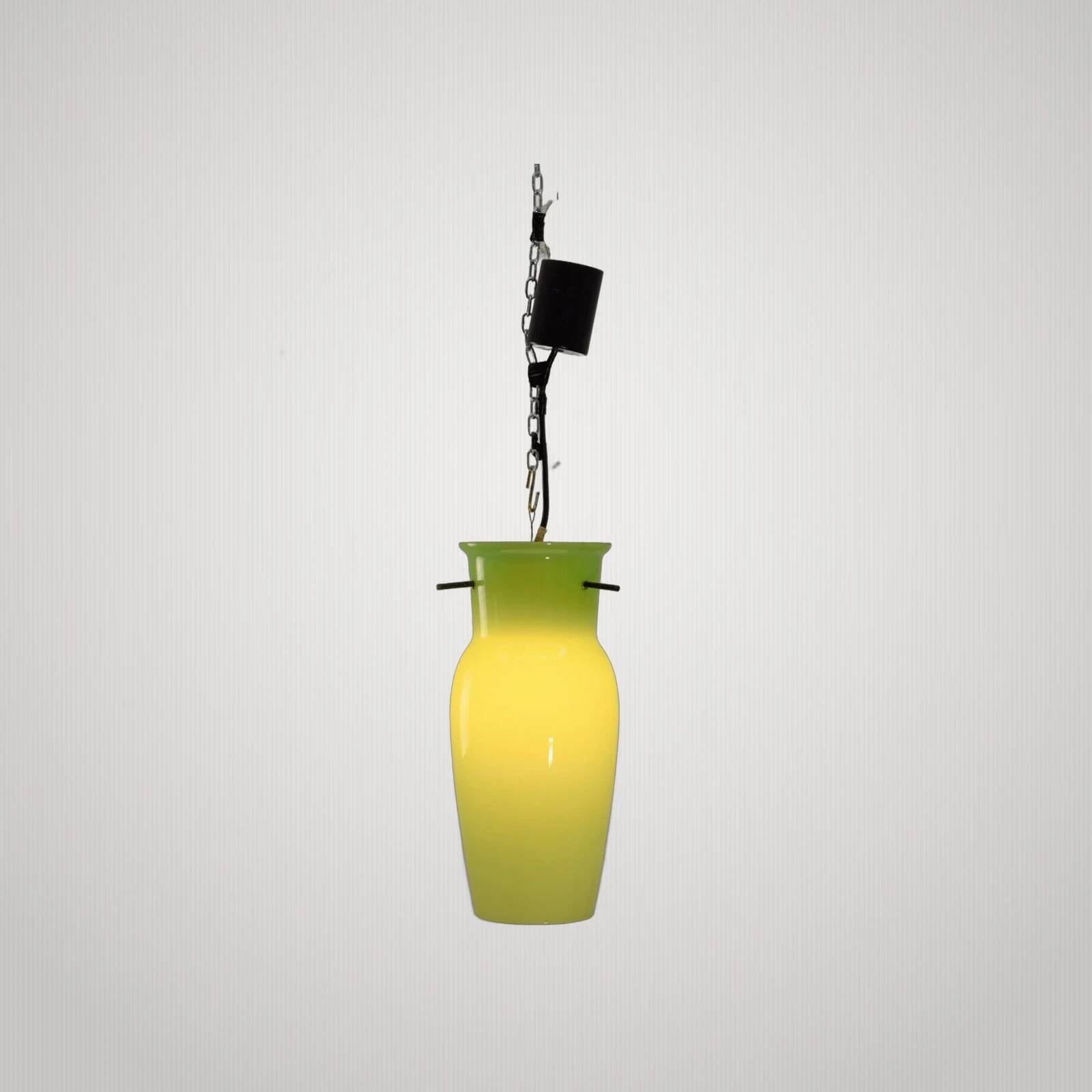 Suspension lamp Vistosi, Italy, 1960s