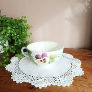 Large slipware cup Thoughts, Choisy le Roi