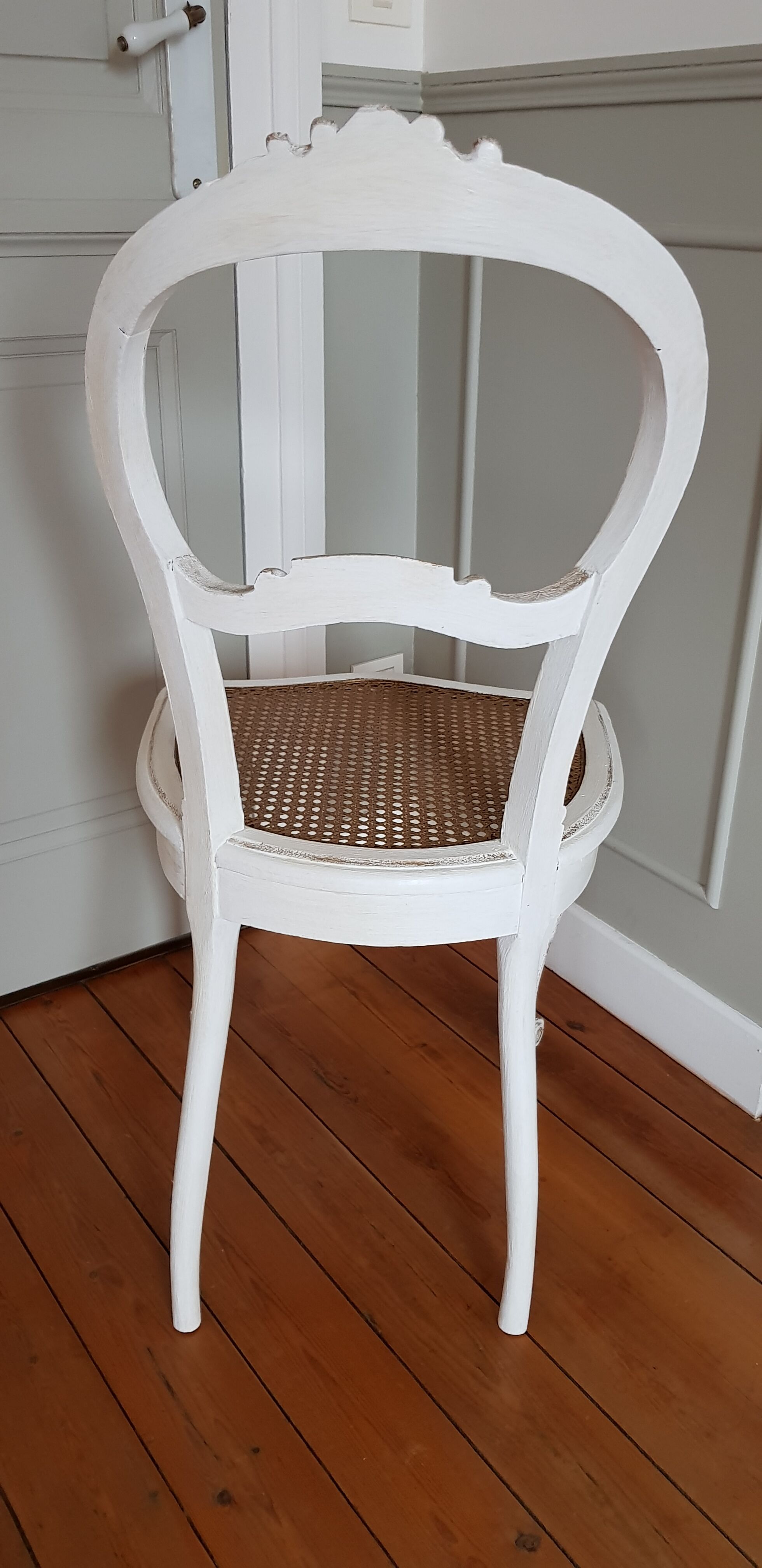 Louis XV style canne chair