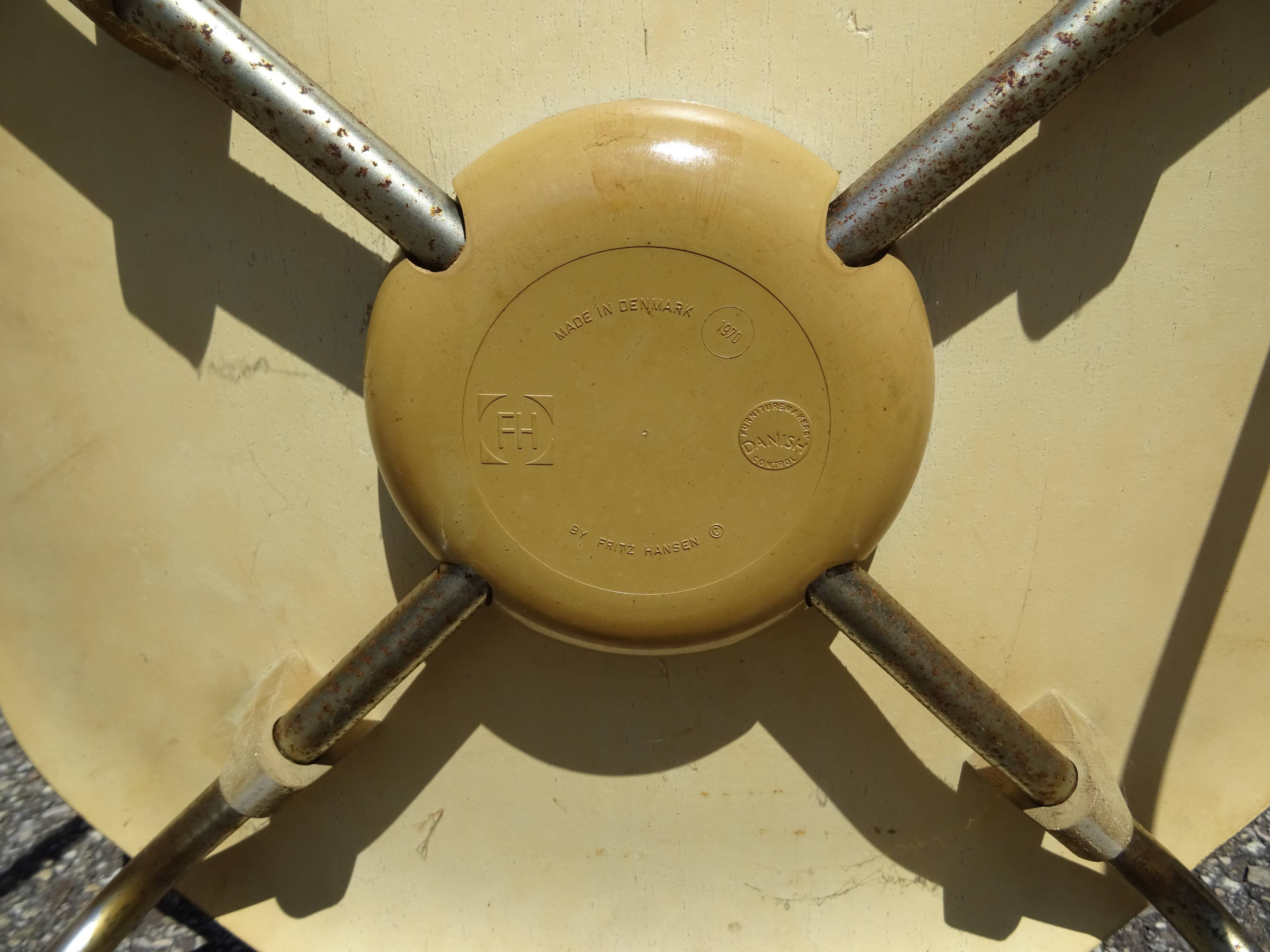 Paire de chaises modèle 3103 Hammer d'Arne Jacobsen pour Fritz Hansen