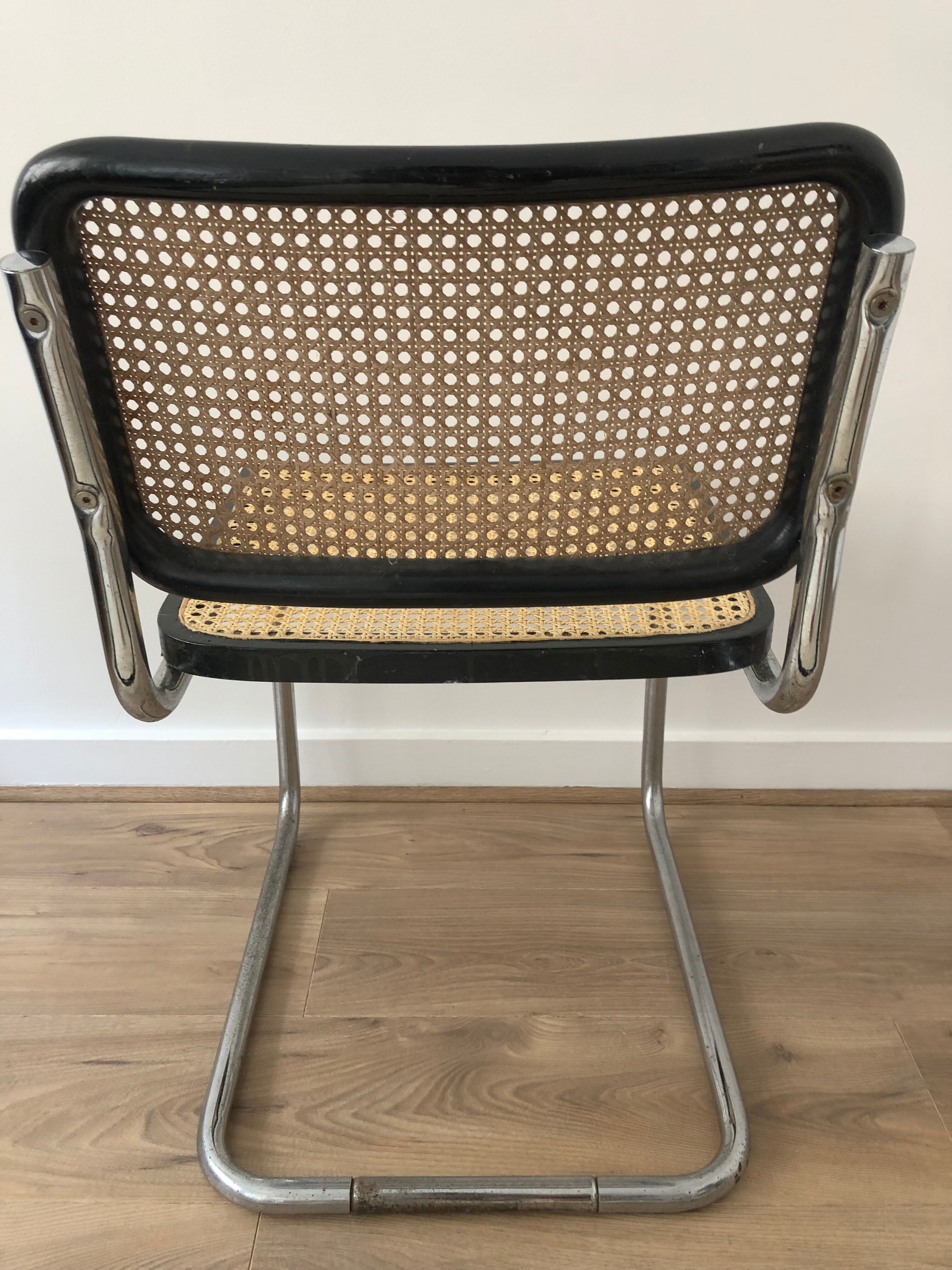 Marcel Breuer Cesca B32 black chair