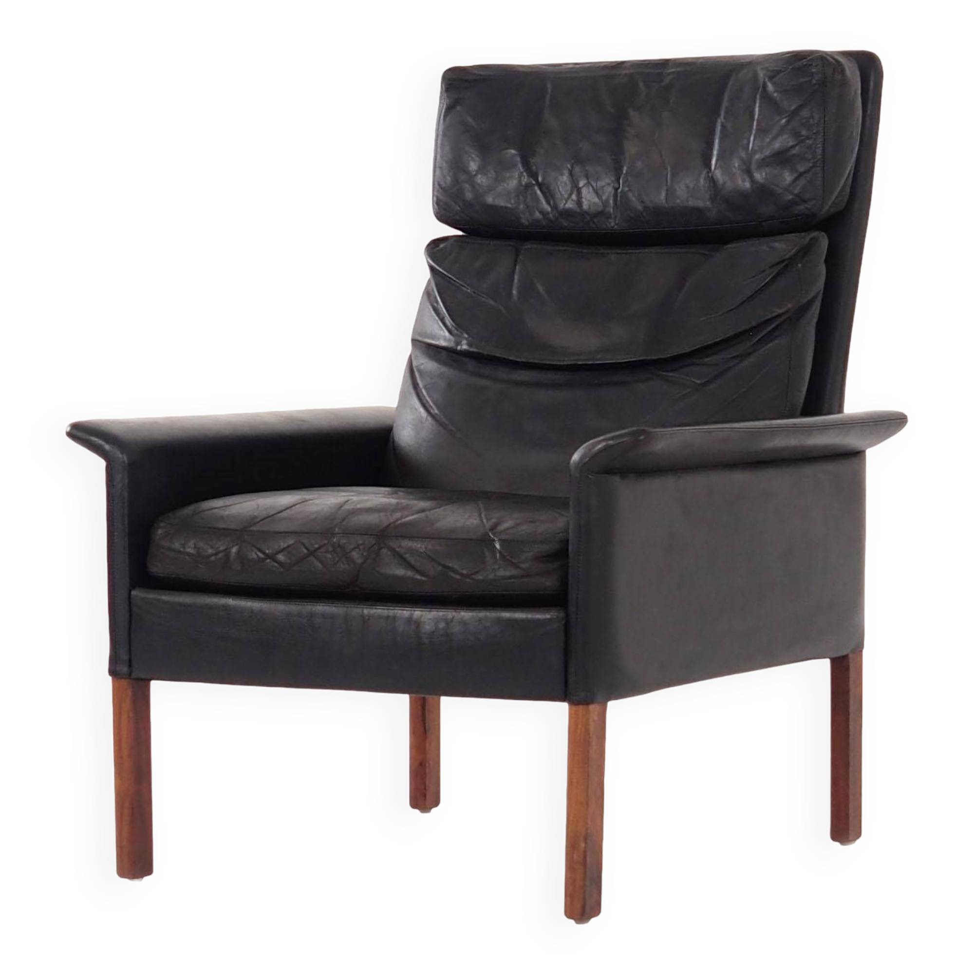Rosewood armchair, Scandinavian design, 1960s, designer: Hans Olsen, production: Denmark