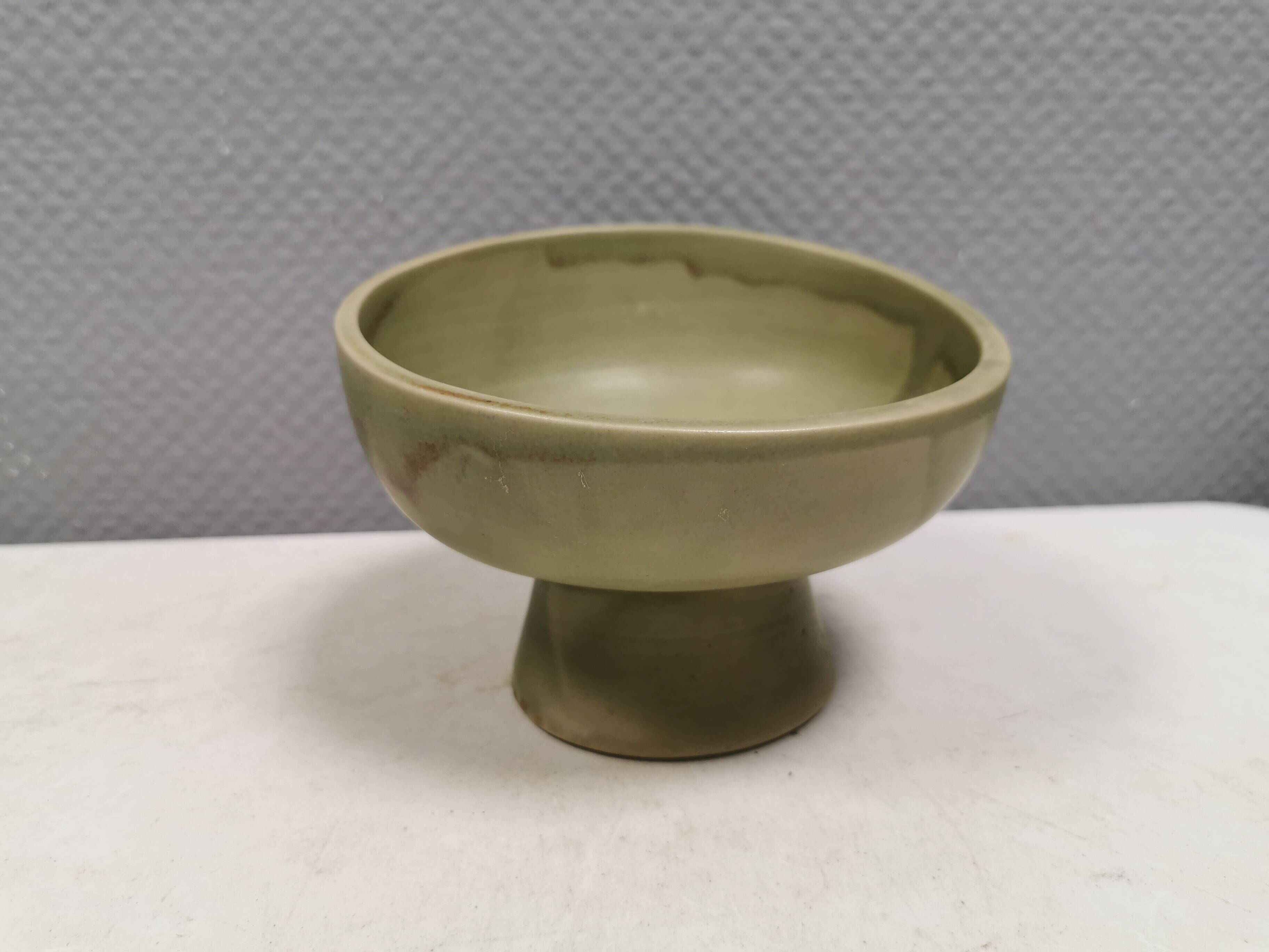 A ceramic stand/fruit bowl, Denmark, estimated 1990s.