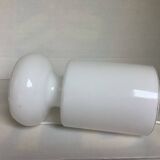 White glass paste lamp