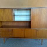 Vintage 1960 Scandinavian teak sidebar Cabinet