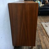 Enfilade Bahut buffet vintage feet compass 2 doors 2 drawers