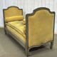 Louis XV daybed from the 18th century in oak.