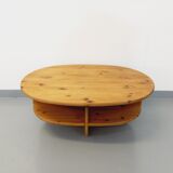 Vintage Vintage Modernist Solid Pine Coffee Table from the 70s 80s