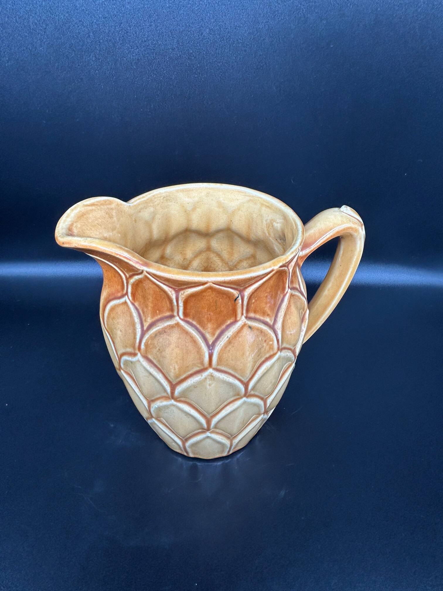 Saint Clément earthenware jug "Artichoke"