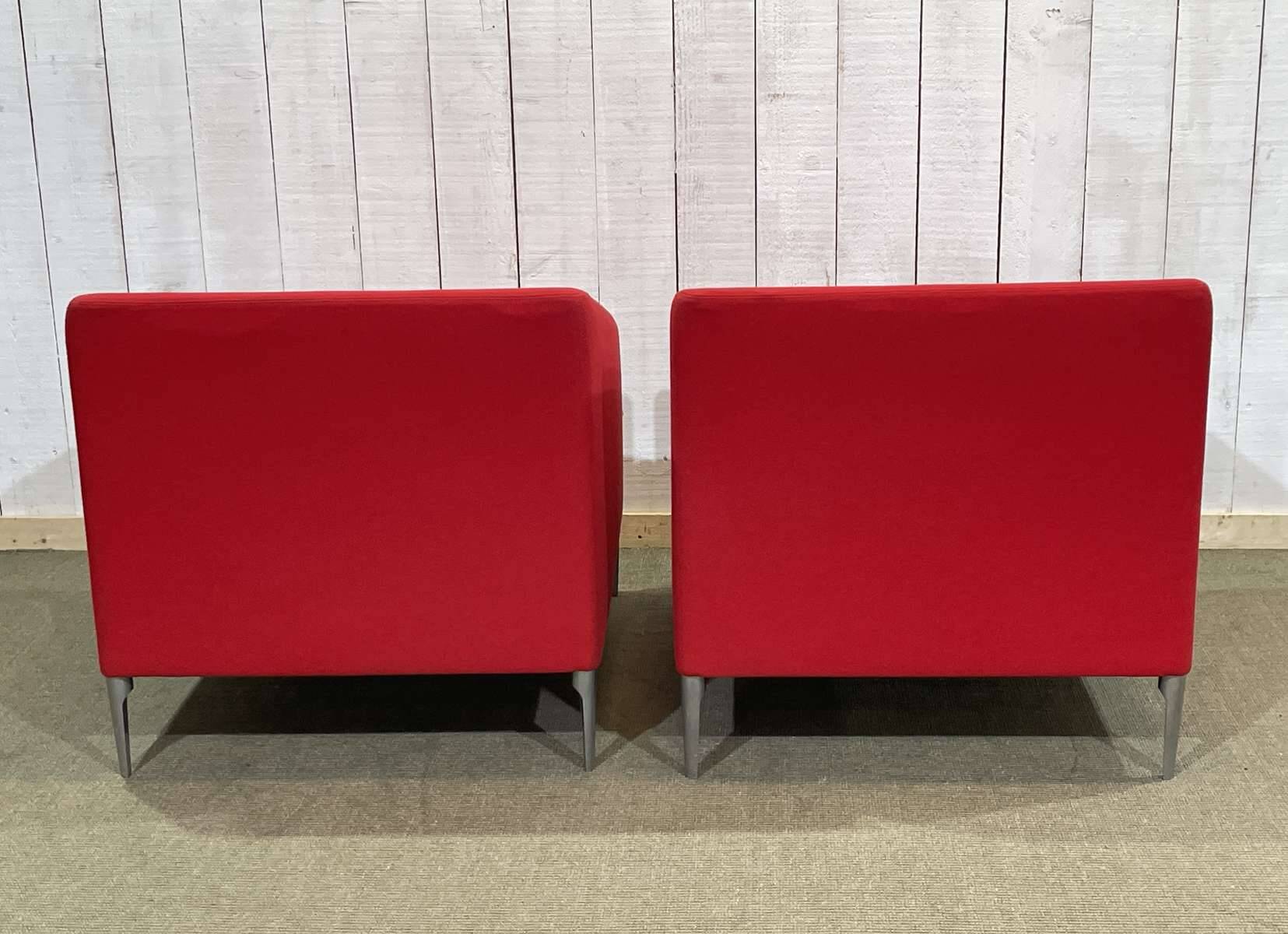 Pair of Seven armchairs by Michiel Van Der Kley for Artifort