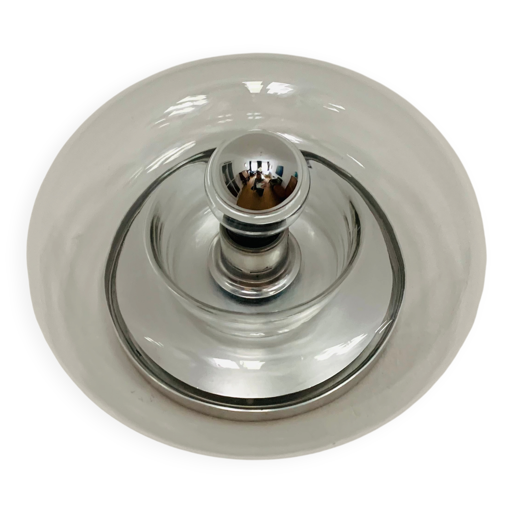 1 of 3 Donut Wall or Ceiling Lamps by Doria