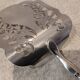Asparagus server with 950 silver handle, Minerva silversmith Soufflot LXVI