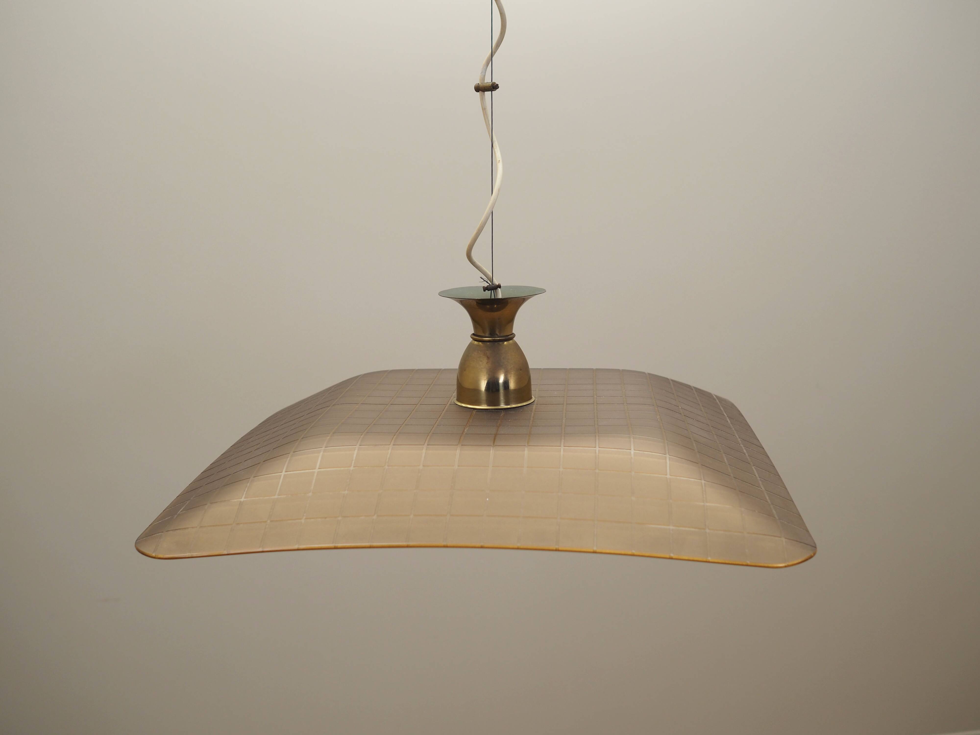 Pendant lamp, Italian design, 1970s, production: Italy