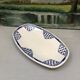 Ravier dish signed Moulin des loups Hamage Orchies Nord France model Pantin