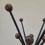 Vintage parrot coat rack with balls, 1950s design