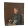 1912 "Grandma nova" oil portrait