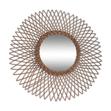 Rattan mirror 69x69cm