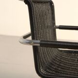 Set of 4 "D41" chairs by Jean Prouvé for Tecta 80's