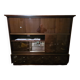 Large lacquered wooden sideboard from the 80s
