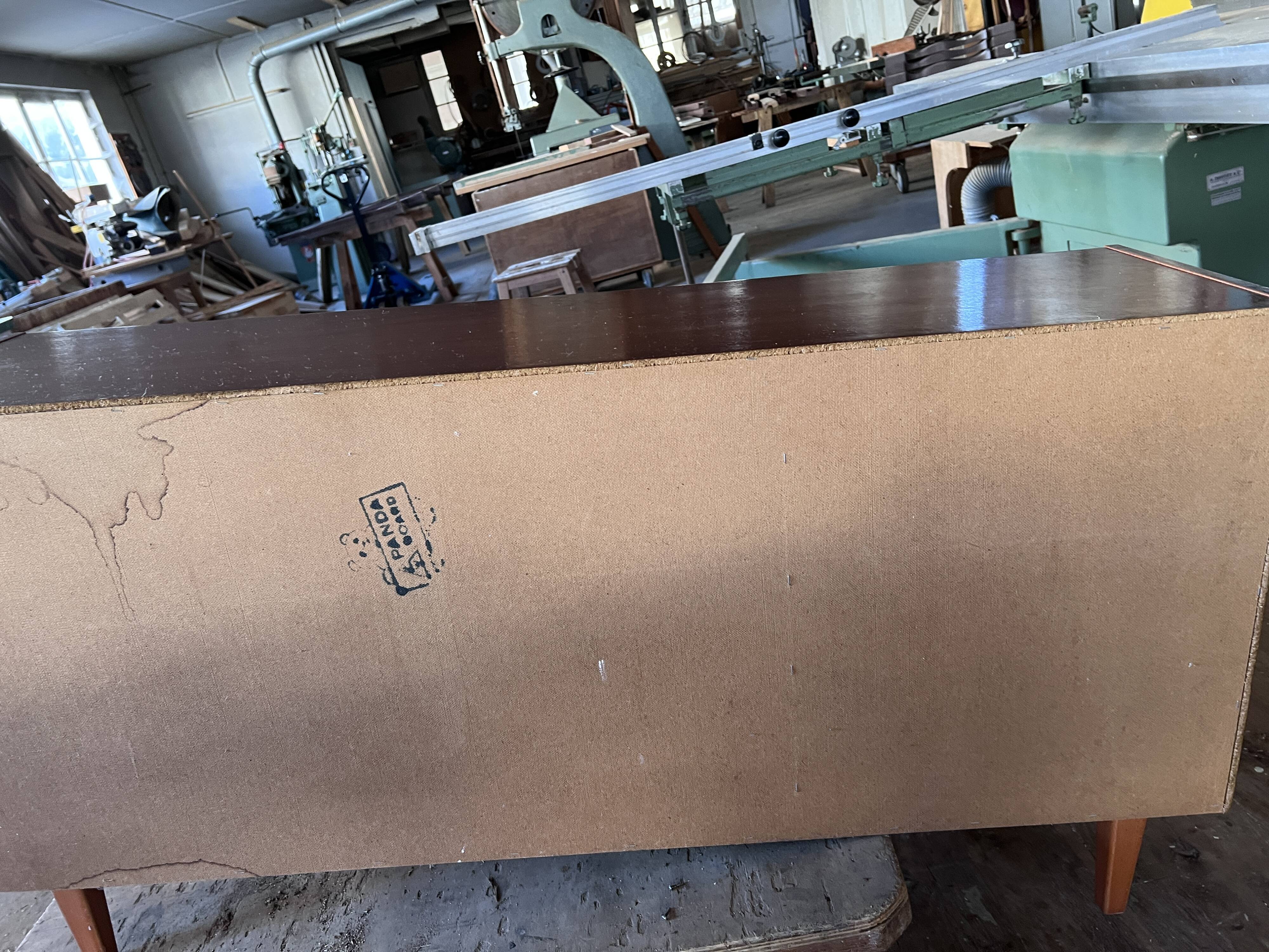 Vintage teak row from the 1960s