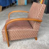 2 fauteuils art deco 1940 anciens a restaurer