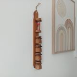 Vintage wooden egg cup from the 70s