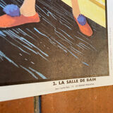 Ogé Hachette poster "the bathroom and the department store"