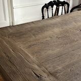 Kingstone Farmhouse Dining Table in Solid Oak – 250 x 100 cm