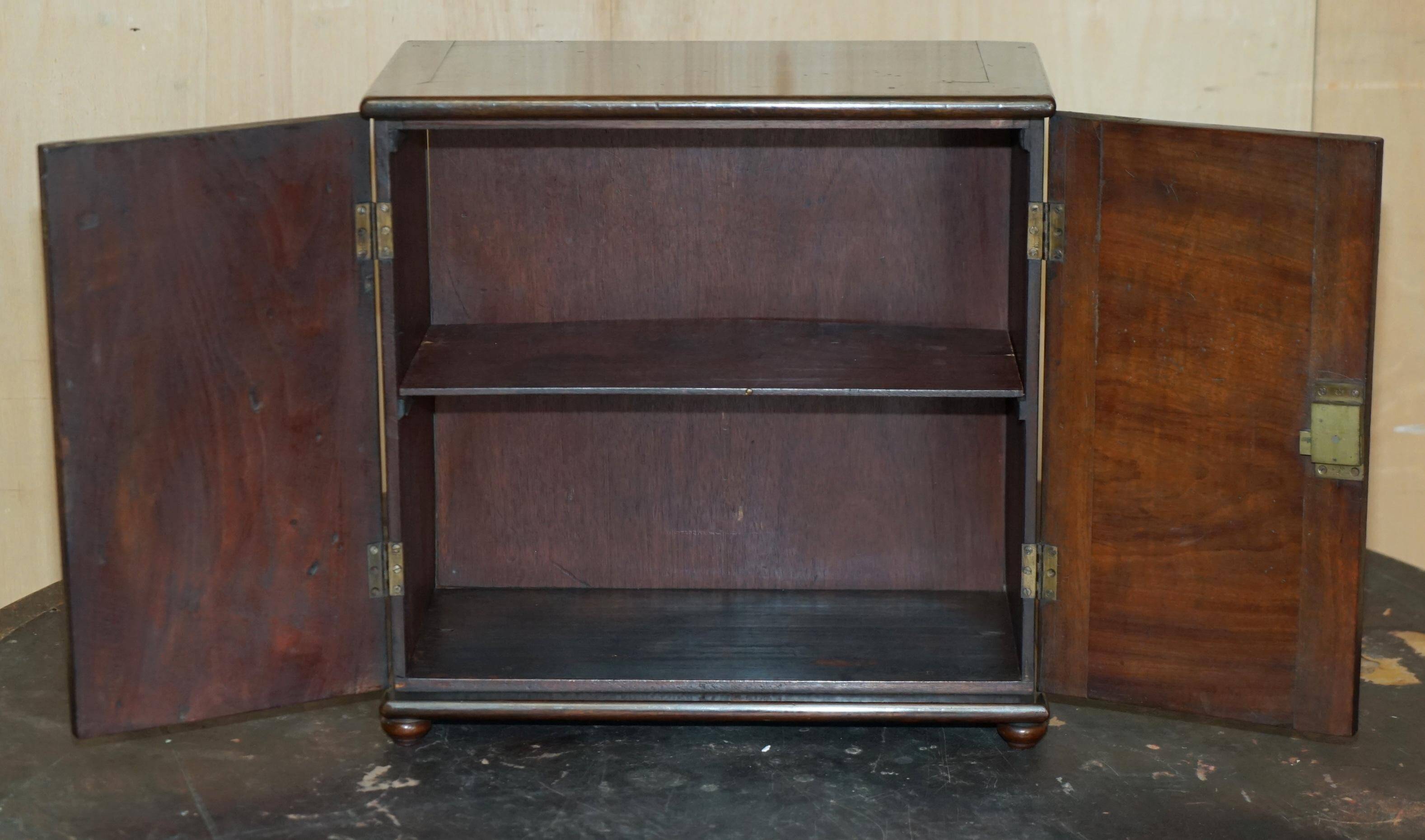 Restored Georgian Sheraton cabinet, circa 1820.
