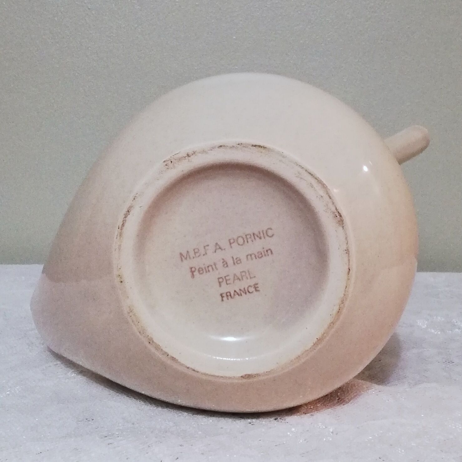 Pitcher 1 liter of the earthenware factory of Pornic