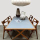 Vintage Hans J. Wegner sawhorse dining table AT303 Andreas Tuck