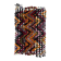 Vintage Turkish Kilim Rug with Wool Pom Poms, Floor Cover and Wall Hanging