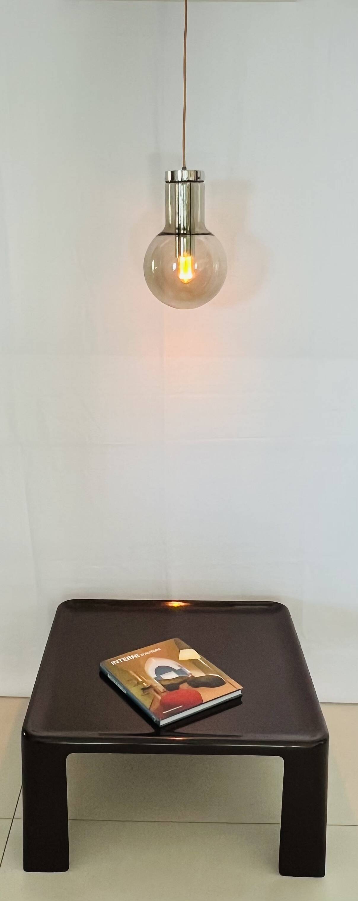 Medium Maxi Bulb pendant light by F. Ligtelijn for Raak, Netherlands 60's