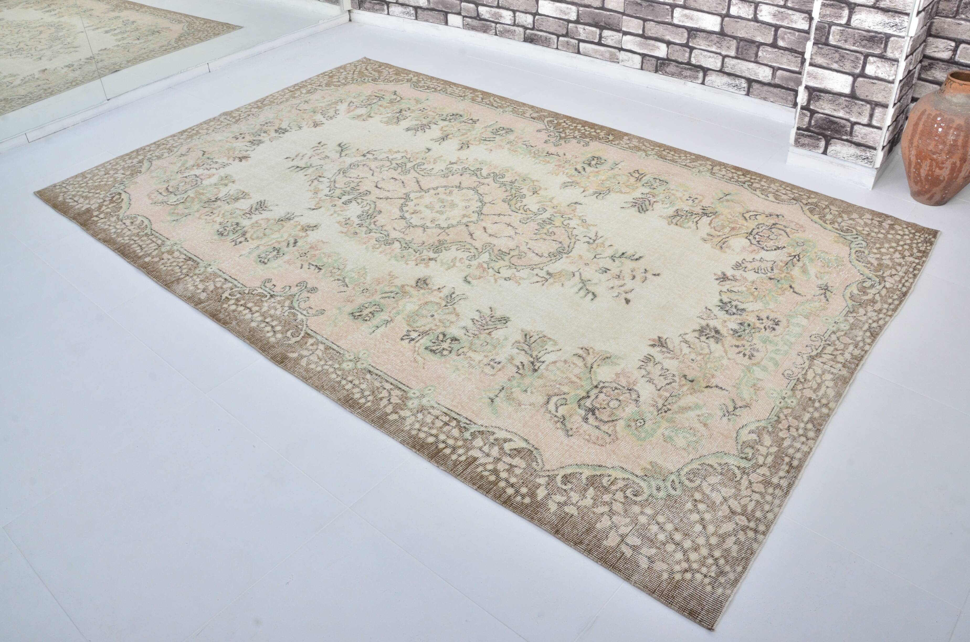 Turkish Oushak Handmade Carpet sku 3162